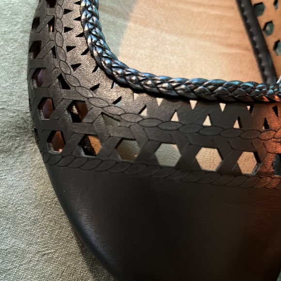 Report Madella Laser Cut Flats in Black Size - Picture 4 of 5
